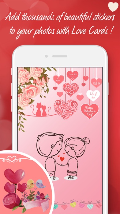 How to cancel & delete Love cards - card creator for valentines day idea from iphone & ipad 4