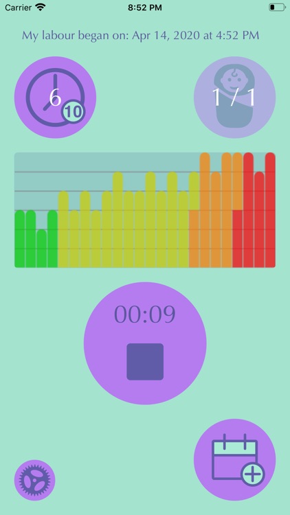 Contraction Time Tracker