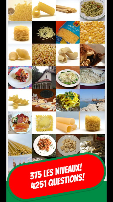 Screenshot #1 pour ITALIE & LES PÂTES Quiz