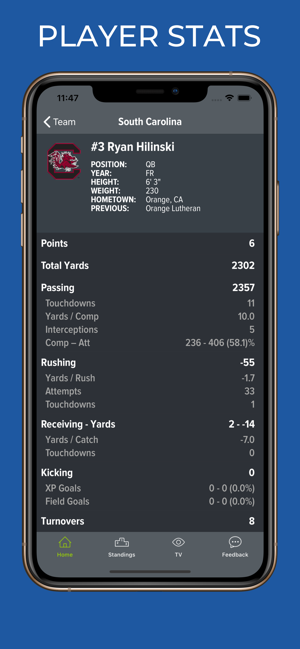 South Carolina Football App(圖4)-速報App