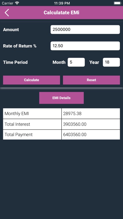 SIP-EMI Calc screenshot-4