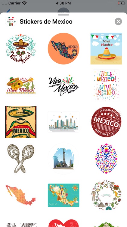 Stickers de Mexico