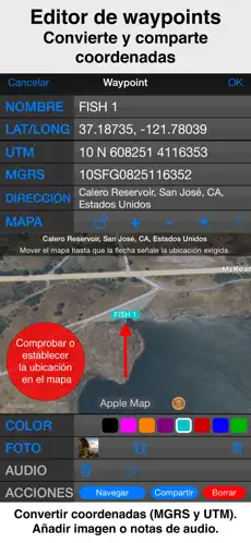 Captura 4 Brújula 55. Mapa y GPS kit. iphone