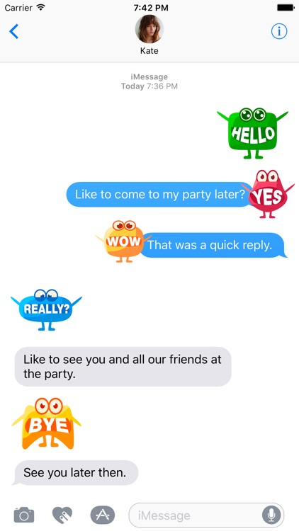 Crazy Monsters Stickers screenshot-3