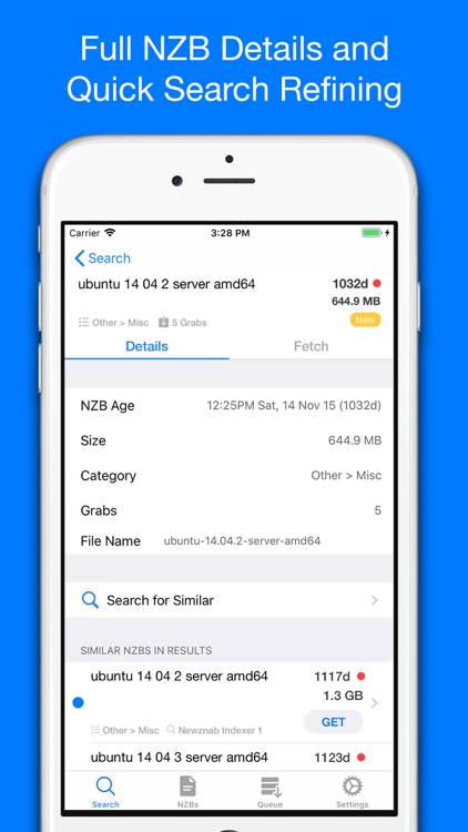 NZB Search for Newznab screenshot-4