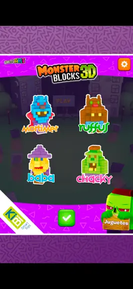 Game screenshot Monster 3D Blocks hack