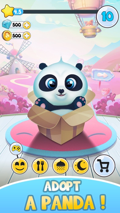 How to cancel & delete Pu - Care panda bears from iphone & ipad 1