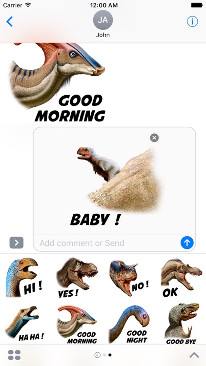 Dinosaurs Sticker Pack screenshot-3