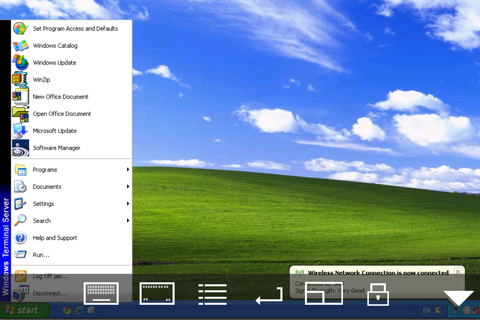 Remote Desktop - RDP - náhled