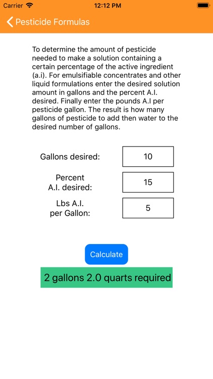 Pesticide Formulas screenshot-3