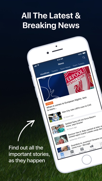 EPL Live: Soccer Scores screenshot-0