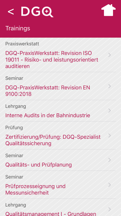 DGQ-Wissensplaner screenshot 3