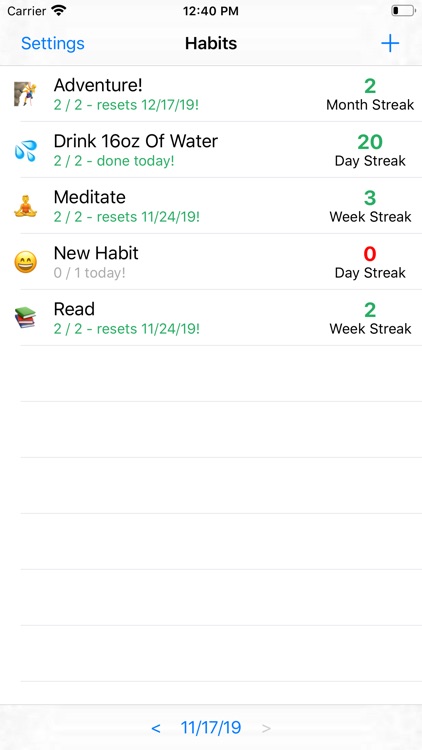 Streaking: Habit Tracking screenshot-4