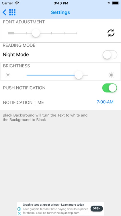 Holy Bible Offline for iPhone screenshot-7