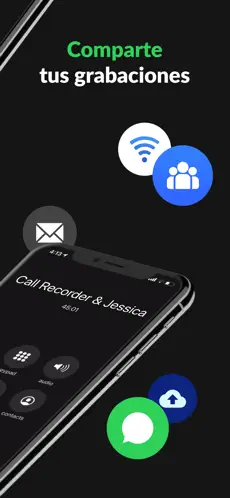Screenshot 4 Grabador de llamadas en iPhone iphone