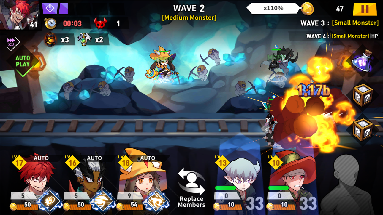Lucid Adventure : Idle RPG Hack screenshot 3 - iOS game interface