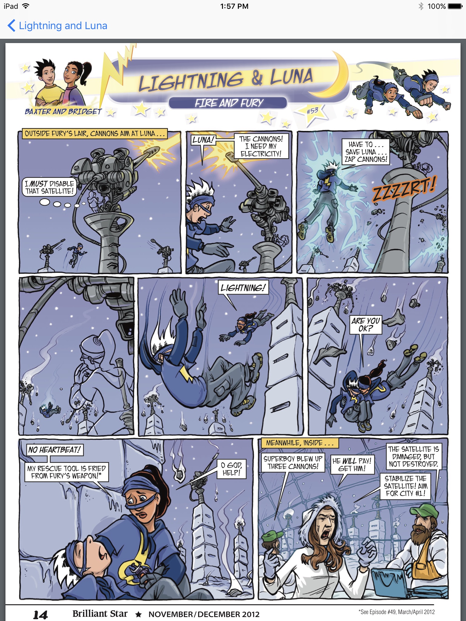 Lightning & Luna: Comics screenshot 3