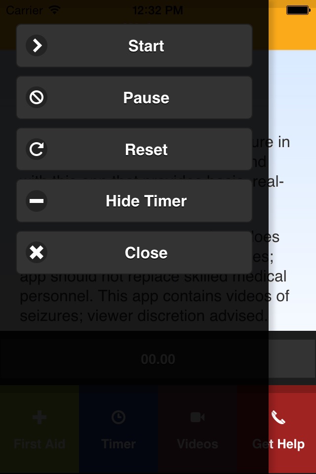 Seizure First Aide screenshot 3