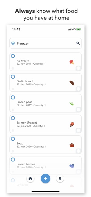 Nowaste Food Inventory List On The App Store