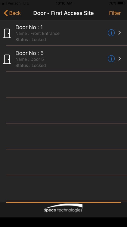 Speco Access Control screenshot-4