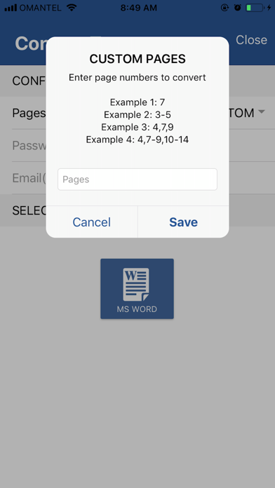 Aadhi PDF to Word Converter Pr screenshot 4