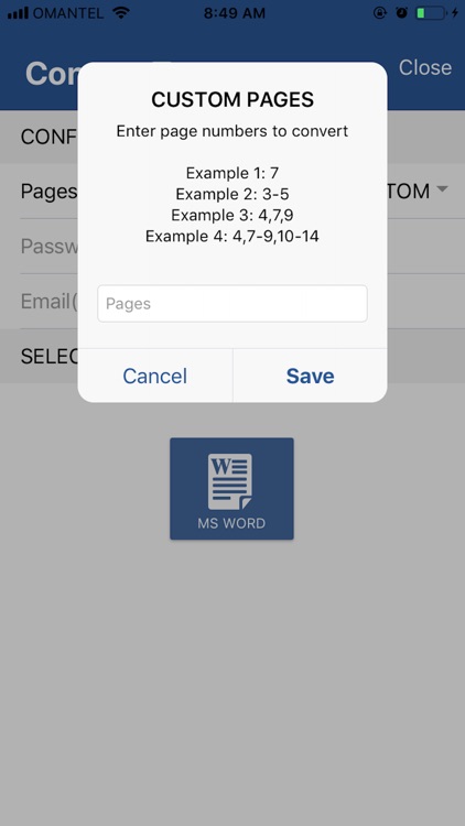 Aadhi PDF to Word Converter Pr screenshot-3