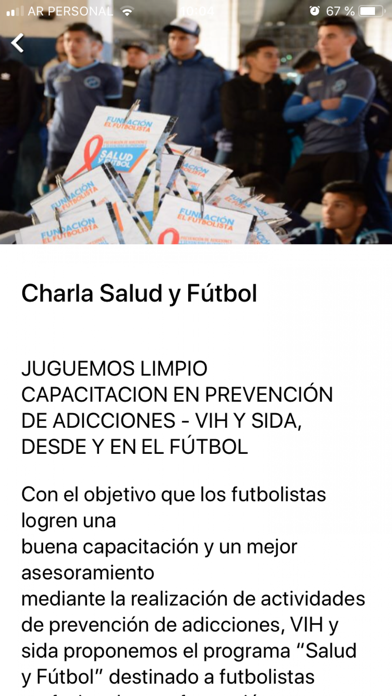 Fundación El Futbolista screenshot 3