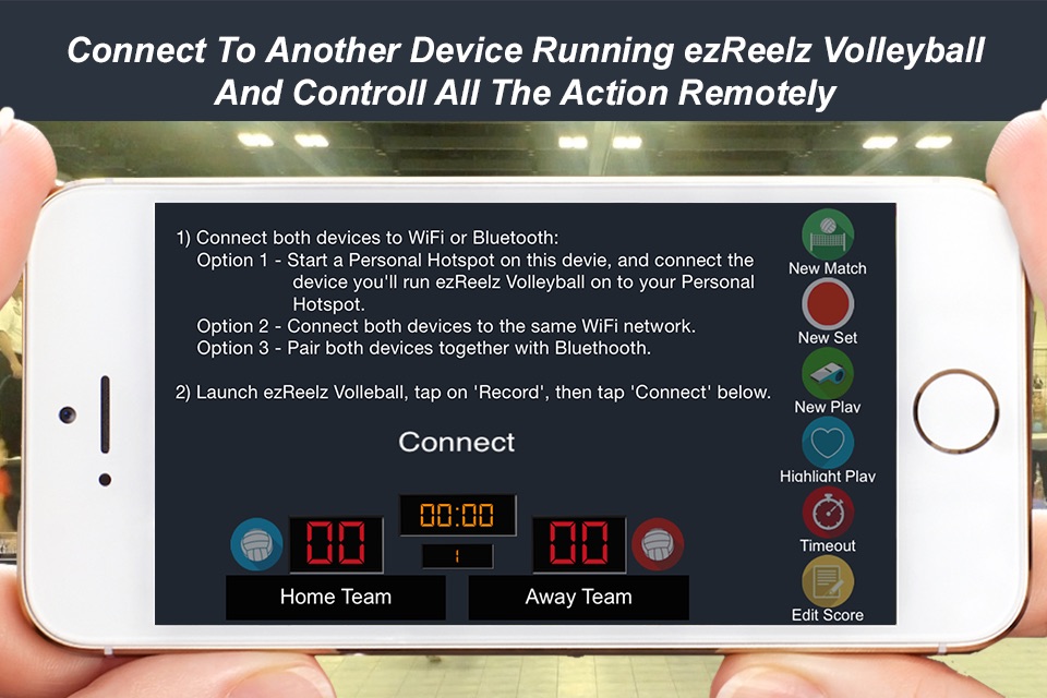 ezReelz vBall Remote screenshot 2
