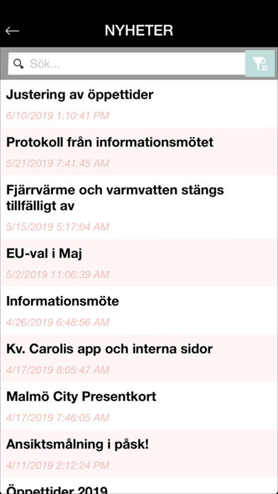 How to cancel & delete Kv. Caroli internapp from iphone & ipad 3