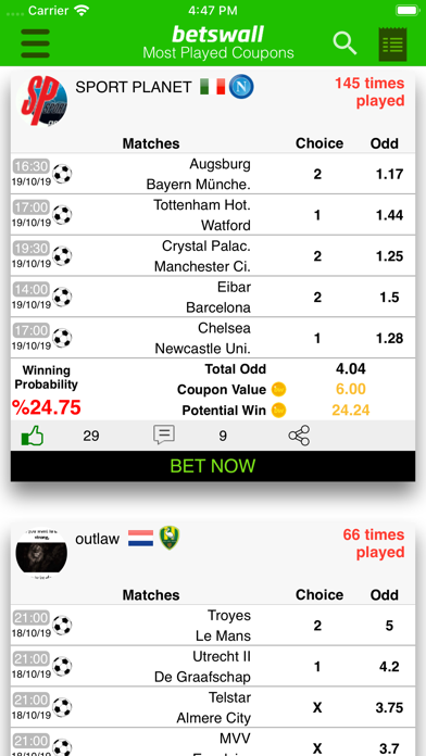 Bookmaker apps for free