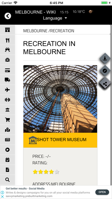 Melbourne - Wiki screenshot 3