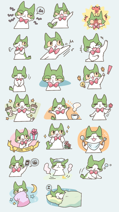 ハチワレねこのちょっとしたステッカーのスクリーンショット3 ハチワレねこのちょっとしたステッカーのスクリーンショット3