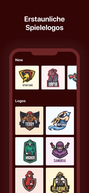 Clan Spiele Logo Erstellen Im App Store