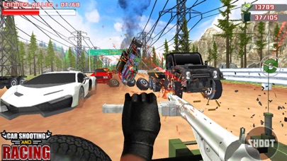 Car Sniper Vs Thieves Racing screenshot 4