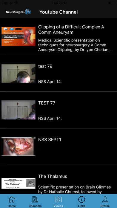 How to cancel & delete NeuroSurgical.tv App from iphone & ipad 3