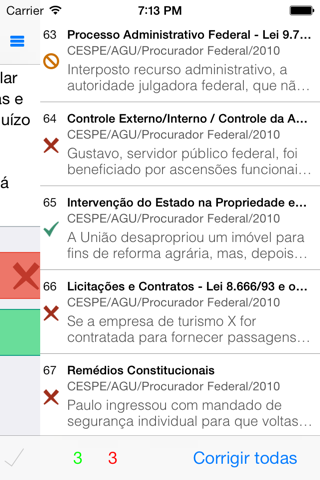 iQuestões Concursos e OAB screenshot 4