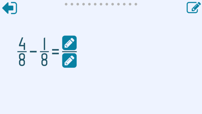 How to cancel & delete Subtracting Fractions from iphone & ipad 2