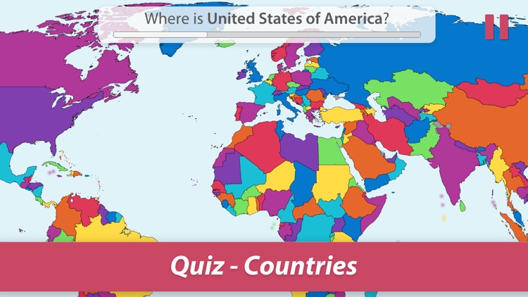 StudyGe-World map geography screenshot-0