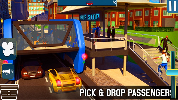 City Elevated Bus simulator 2 screenshot-4