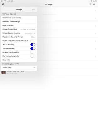 Screenshot 7 VRPlayer : 2D 3D 360° Video iphone