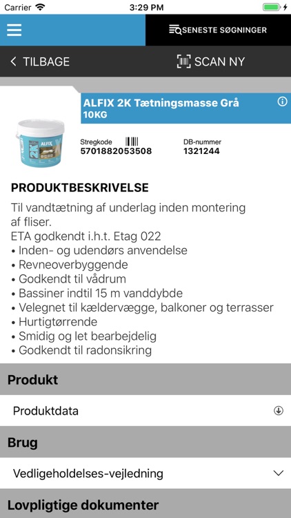 XL-BYG Produktdata