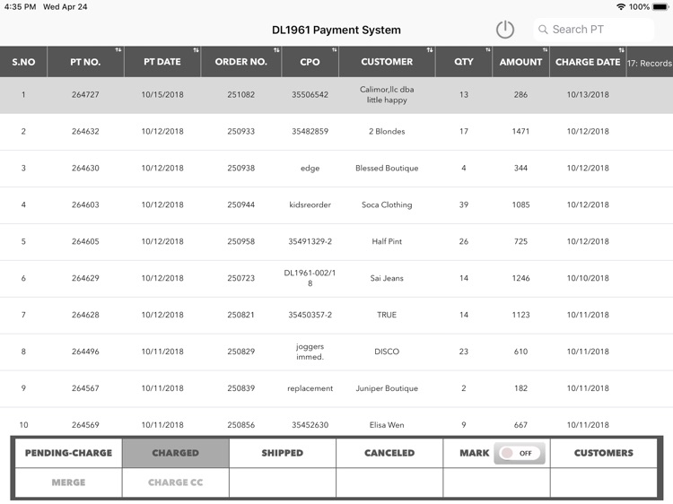 DL1961 Payment App