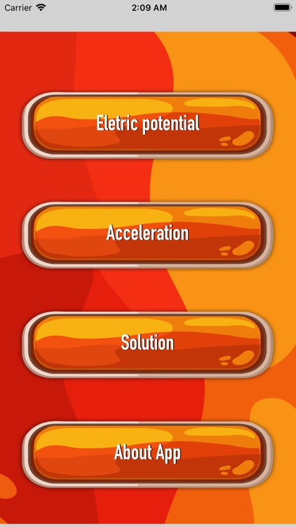 Eletric potential Acceleration