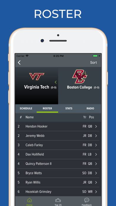 Virginia Tech Football screenshot 3