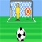 In the game, you can kick the ball at will, as long as you can get the ball in the bullseye and get the stars, but be careful of the goalkeeper's blocking