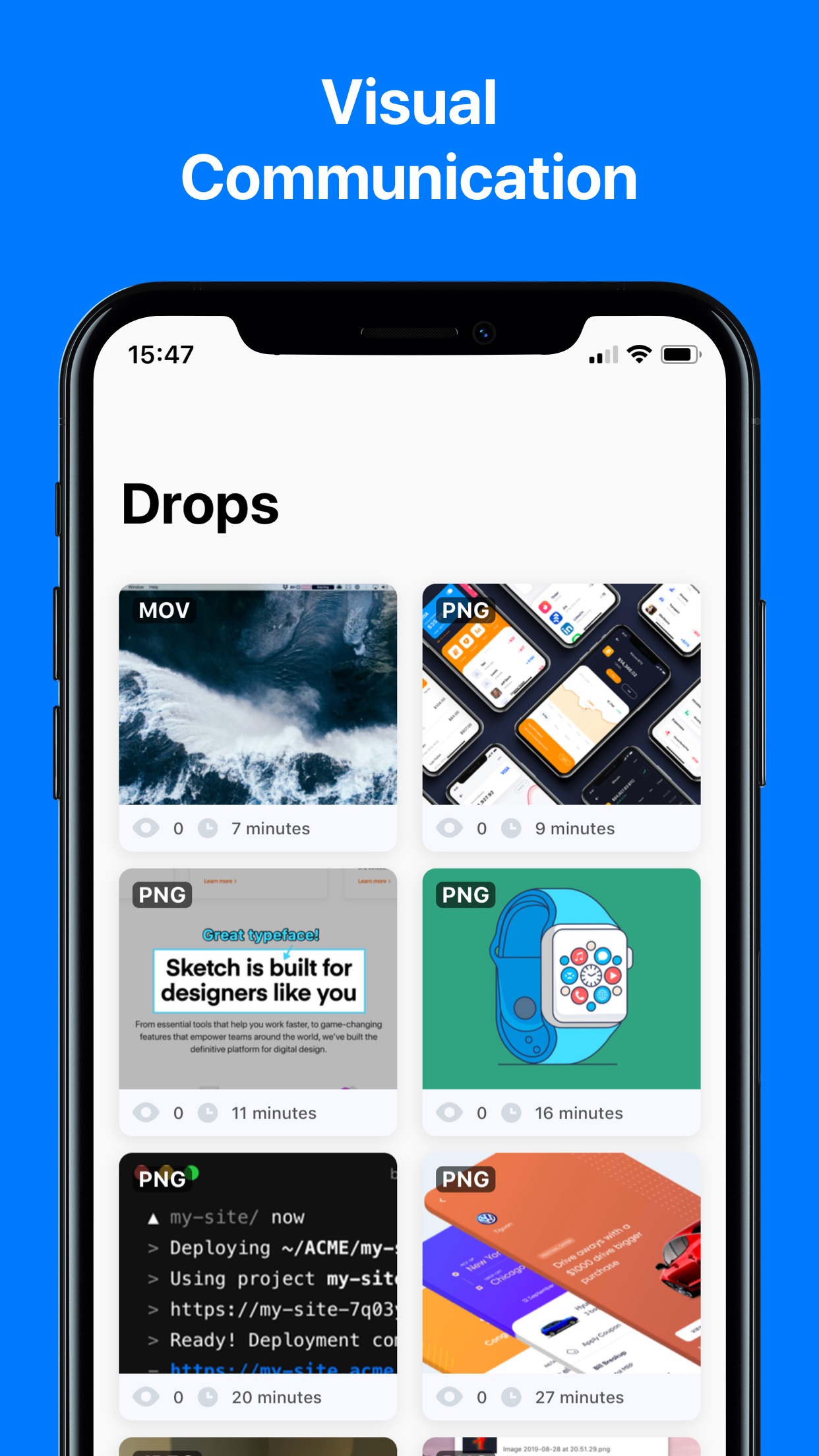 Screenshot do app CloudApp - Screen Capture