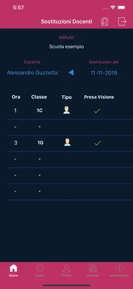 Game screenshot Sostituzioni Docenti apk