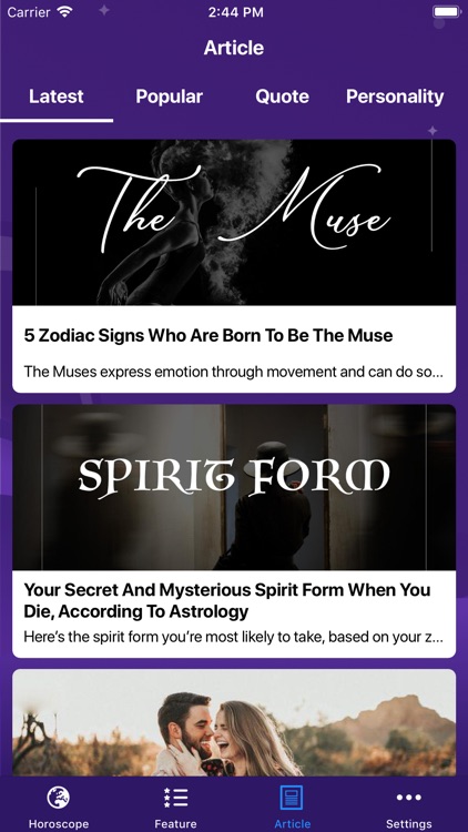 Daily Horoscope &Tarot Reading screenshot-4