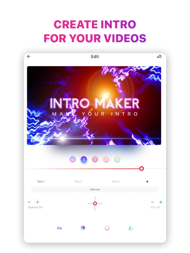Intro Music Video, Movie Maker