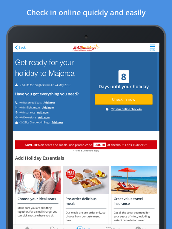 Jet2holidays – Package Holidays You Can Trust screenshot